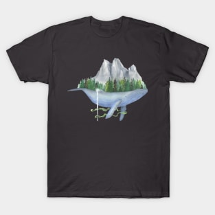 Old Growth Whale Vancouver Island T-Shirt